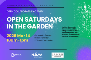 Open Day at the Community Garden | Dia Aberto no Jardim Comunitário