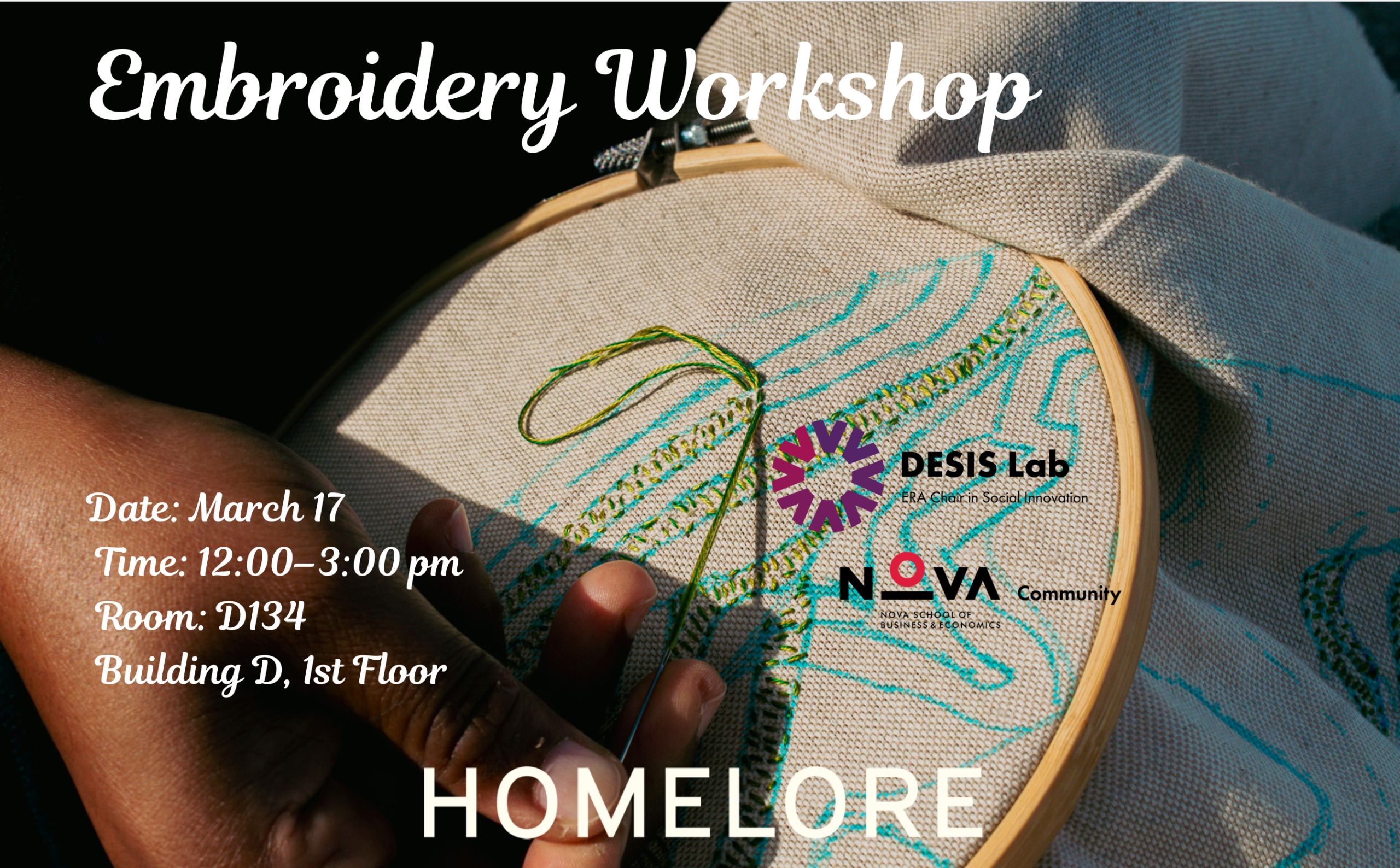 Embroidery Workshop
